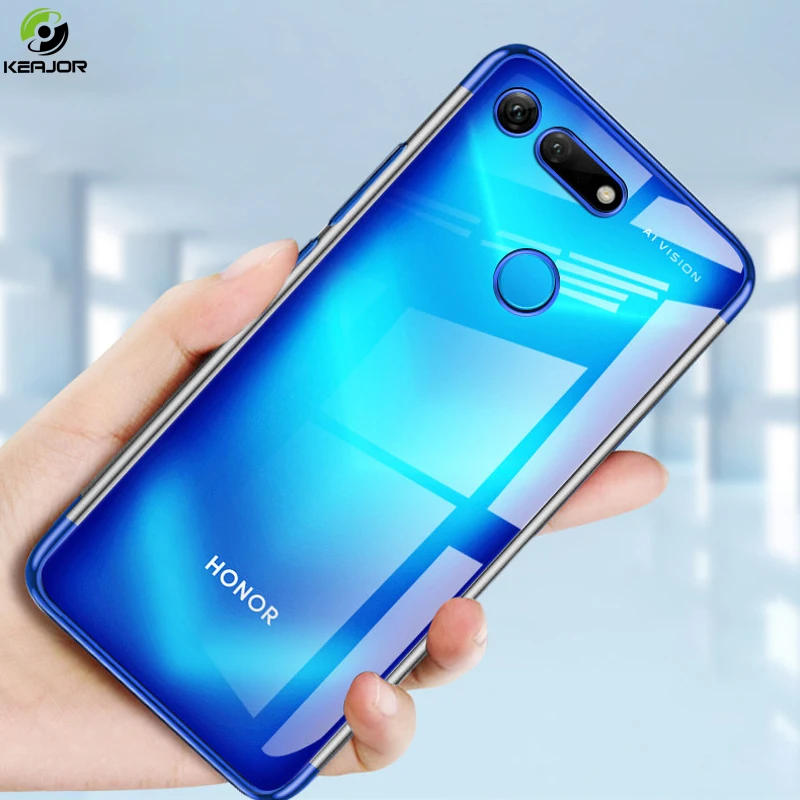 

Keajor Case For Huawei Honor View 20 V20 Case Plationg Transparent Cover Soft Silicone Bumper For Huawei Honor View 20 V20 Case