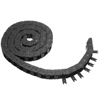 

1M Nylon Cable Carrier Drag Chain Nested Wire Carriers Transmission Chains Towline Tank Chain For CNC Router Machine Tools
