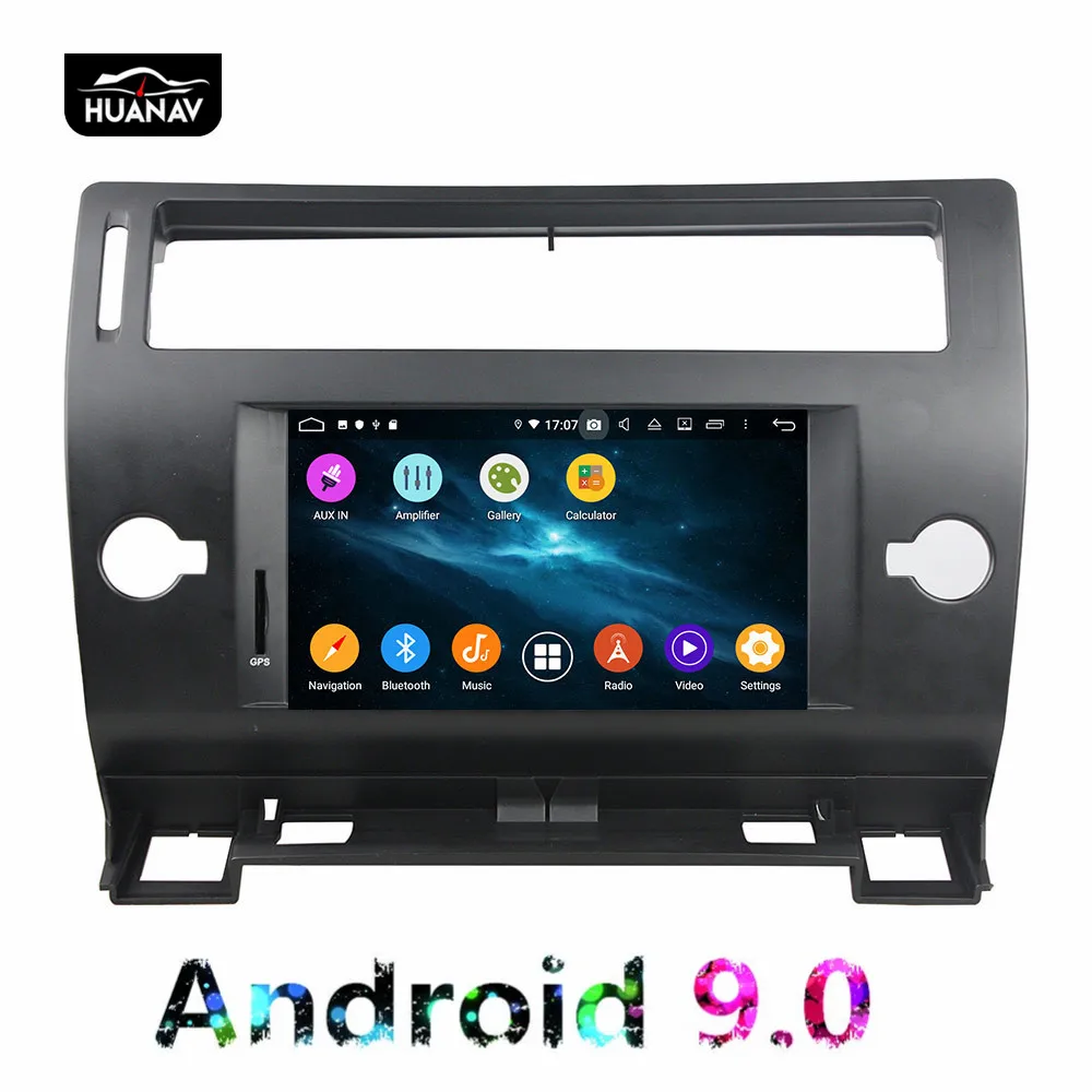 Flash Deal DSP 64G Android 9 Car dvd player gps navigation for Citroen C4 Quatre Triumph auto stereo radio multimedia head uint screen navi 8