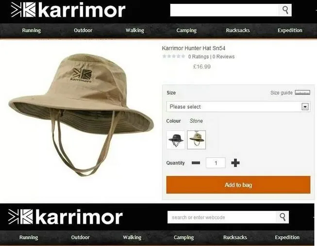 karrimor explorer hat