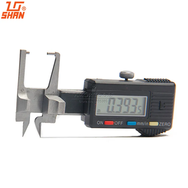 SHAN Digital Diamond GEM Gauge 0 20mm/0.01 Inch/MM System Mini Caliper