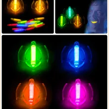 20 шт./лот Night Party светящийся световой Забавный Творческий светятся в темноте зубастого рта, мигает рот скобка для Рождество сувениры