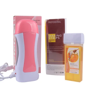 

Wax Heater Set Epilator Pro Roll-On Cartridge Depilatory Wax Heater Waxing Paper Hair Removal Set For Depilation Tool kit