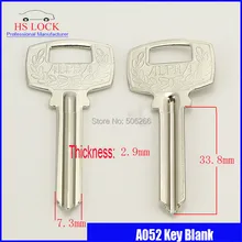 Цветок дом ключ от двери пустой Слесарь Поставки пустые ключи cilvil по горизонтали ключ машина A052