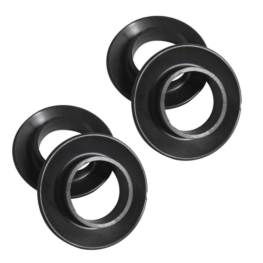 

4 Pcs/Set Universal Black Rubber Kayak Paddle Drip Ring Heavy Duty 1.18inch Diameter Kayak Plastic Oar Accessories Raft Canoe