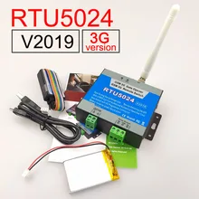 2019 Version RTU5024 3G/GSM relay sms call remote controller gate opener switch and Battery for Power failure alert