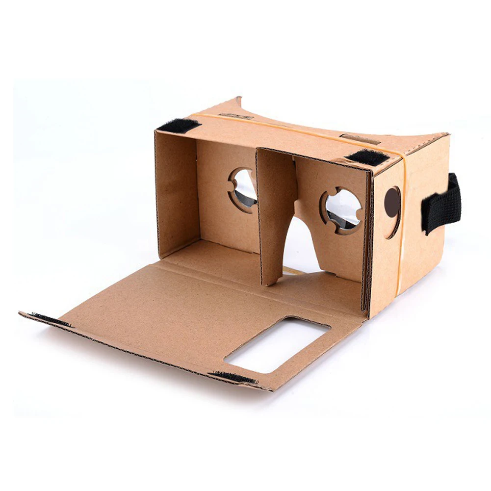 IMTTSTR DIY Ultra Clear Google Cardboard VR BOX 2.0 Virtual Reality 3D Glasses for iPhone Smart Phone computer gafas vr headset