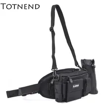 Сумка для рыболовных снастей трехъярусная дорожная Азия сумка для рыболовных снастей приманка маленькая поясная сумка черный портативный ремень сумка для улицы