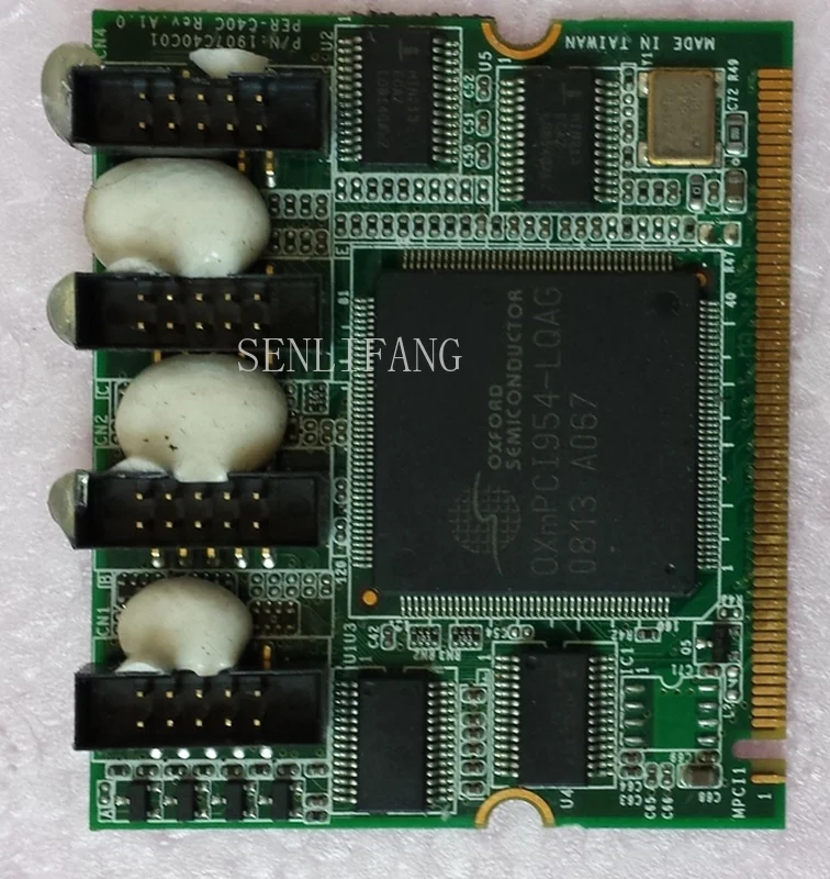 

Free shipping Industrial equipment aaeon PER-C40C REV B1.0 1907C40C11 2 Port RS-232 Mini PCI Module