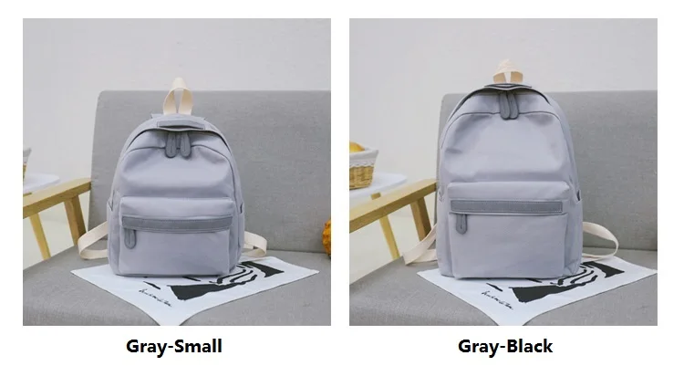 MJ Women Canvas Backpacks Ladies Shoulder School Bag Backpack Rucksack for Girls 2019 Travel Fashion Bag Casual Student Bag (1)