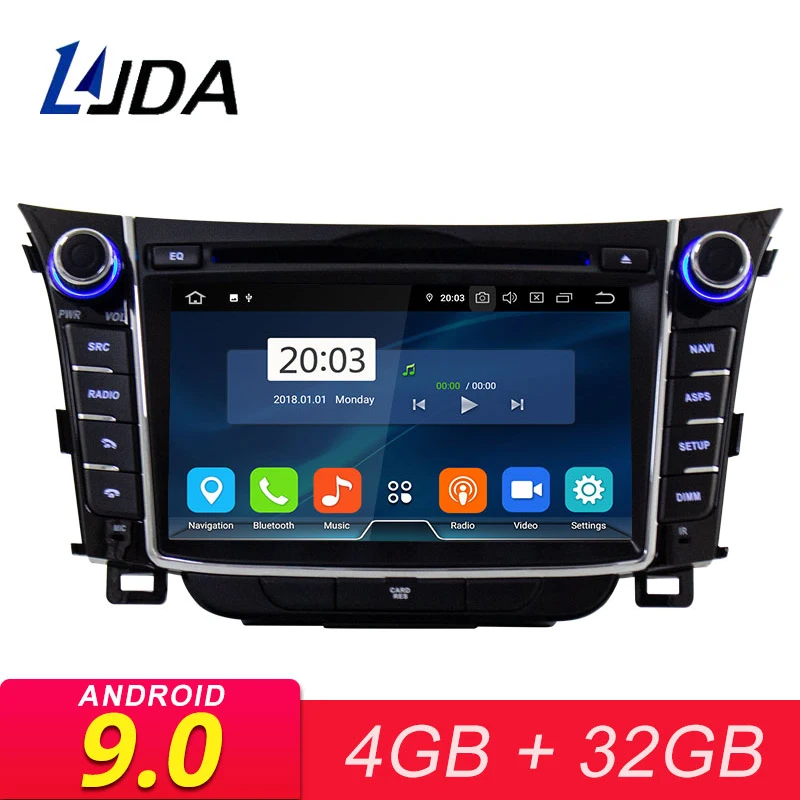 Clearance LJDA Android 9.0 Car dvd player for Hyundai I30 Elantra GT 2012 2013 2014 2015 2016 2 Din Car Radio gps stereo Multimedia Audio 0 Clearance LJDA Android 9.0 Car dvd player for Hyundai I30 Elantra GT 2012 2013 2014 2015 2016 2 Din Car Radio gps stereo Multimedia Audio 0