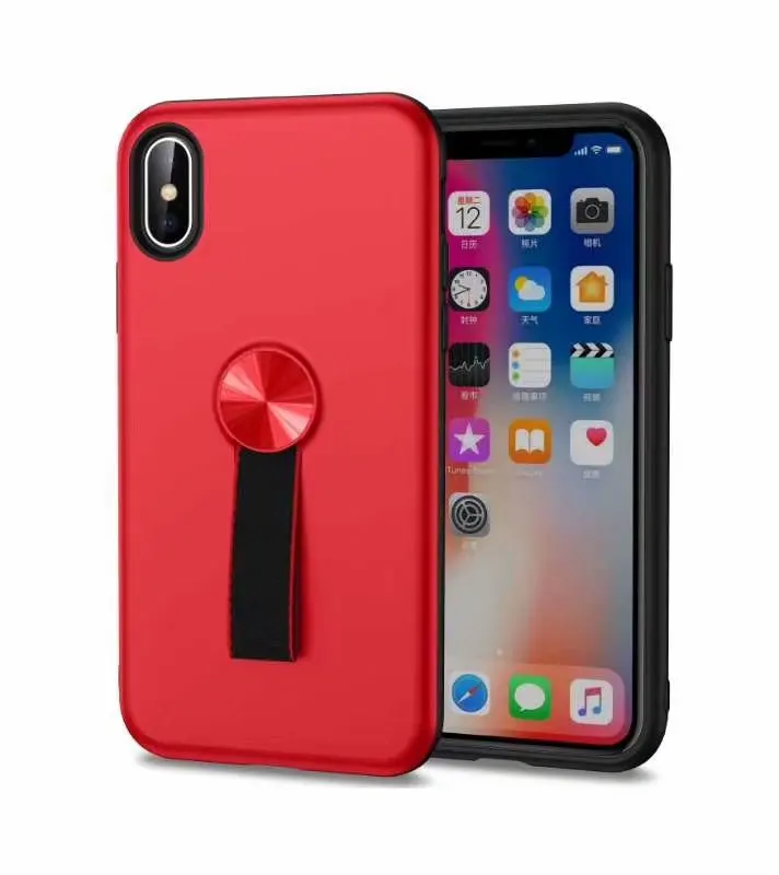 Environmental protection XS Cover For iPhone X XR MAX Case Fashion Ribbon Ring Slim Phone Shell 7 6S 6 8 Plus |