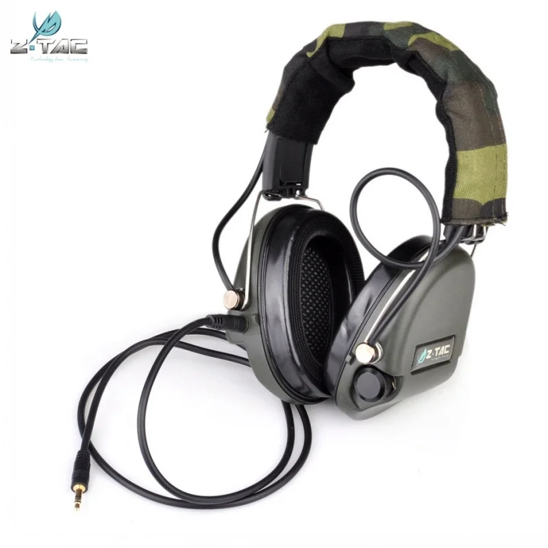 Fone de Ouvido Fone de Ouvido da Aviação Tactical Sordin Headset Versão Softair Ztac da Aviação Militar Airsoft Ipsc Headphone Z037 z