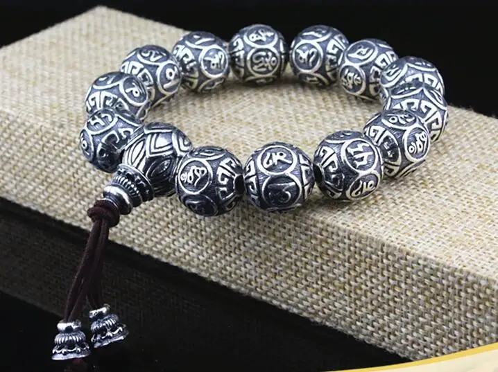 990-silver-om-beads-bracelet002f