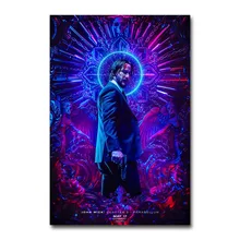 John Fitil Bölüm 3 Film Tuval Poster duvar sanat baskı Resim 20x30 60x90cm Duvar Kağıdı Dekoratif Duvar Resmi oturma Odası için