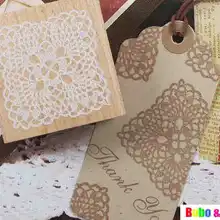 Новая Мода романтическое кружево деревянный штамп/2 дизайна/декоративный подарок/Скрапбукинг