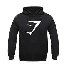 НОВЫЙ 2016 Gymshark Толстовки Мужчины 65% хлопок футболка фитнес пальто Бренда Осень Зима Мужской Gymshark Толстовки Толстовка