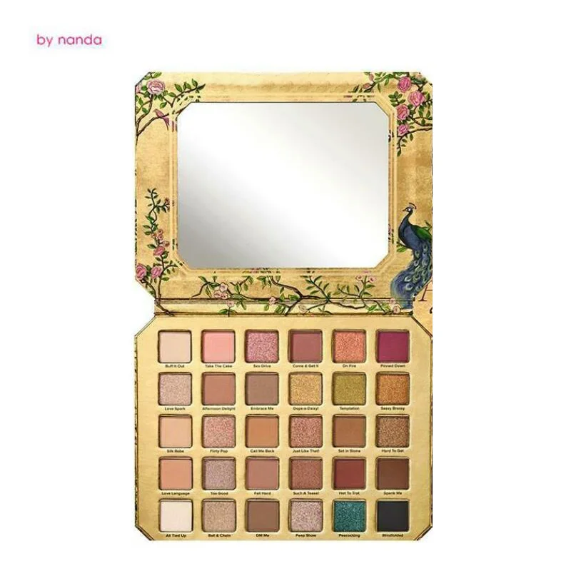 

New Arrival 2019 Face Makeup Natural Lust Naturally Sexy Eyeshadow Palette With Natural Love 30 Color Shades Eye shadow Palette
