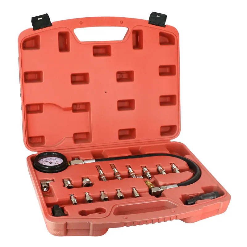 Tu 15A Diesel Engine Compression Tester Kit Pressure Gauge Set 0 1000Psi huismerk kopen in de aanbieding