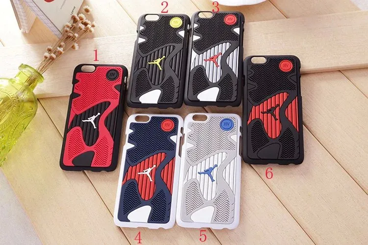 Hot 2017 NBA Jordan 14 Shoe Sole Rubber Mobile Phone Cases For Apple
