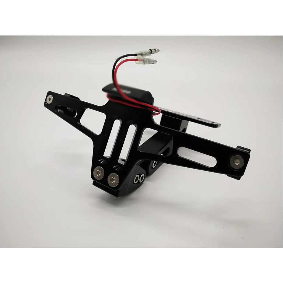 

Motorcycle License Plate Bracket Licence Plate Holder Frame Number Plate For YAMAHA R1 2004 2005 2006 KAWASAKI Z1000 Z800 Z750