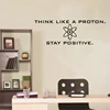 Science Wall Decals Sticker Office Home Study Room Art decor , Positive Science Vinyl Decal Sticker Classroom Wall Decor ► Photo 3/6