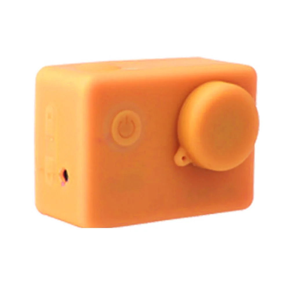 

Silicone Camera Cover Skin Camera Accessories Soft Silicone Lens Cap Protective For SJCAM SJ4000/SJ5000 for Gopro Hero
