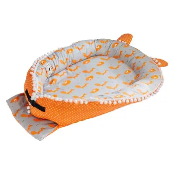 

Baby Nest Bed Crib Portable Removable And Washable Crib Travel Bed For Children Infant Kids Cotton Cradle For Newborn Bumper S3