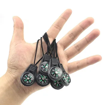 

10Pcs Mini Survival Compass Outdoor Camping Hiking Pocket Compass Mini Compass for Paracord Bracelet