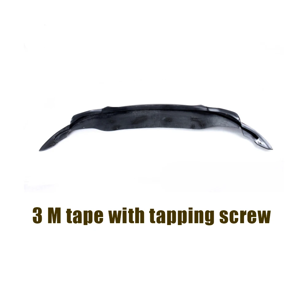  3 Serise Carbon Fiber Car Front Bumper Lip spoiler For BMW E92 335i 325i M-Tech LCI M Sport Coupe O