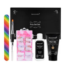 Гель-лак поли лак для Ногтей Стойкий накладные ногти жидкий двойной конец кисти удаление омертвевшей кожи набор vernis Полупостоянный УФ