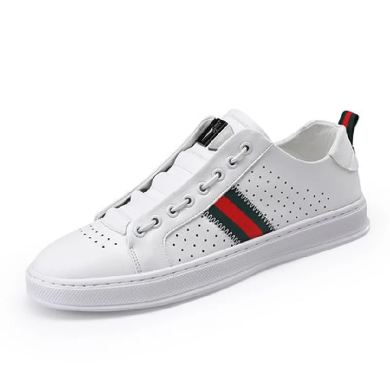 

2019 summer new breathable white shoes male Korean version of the wild comfortable trend shoes casual shoes men's shoes