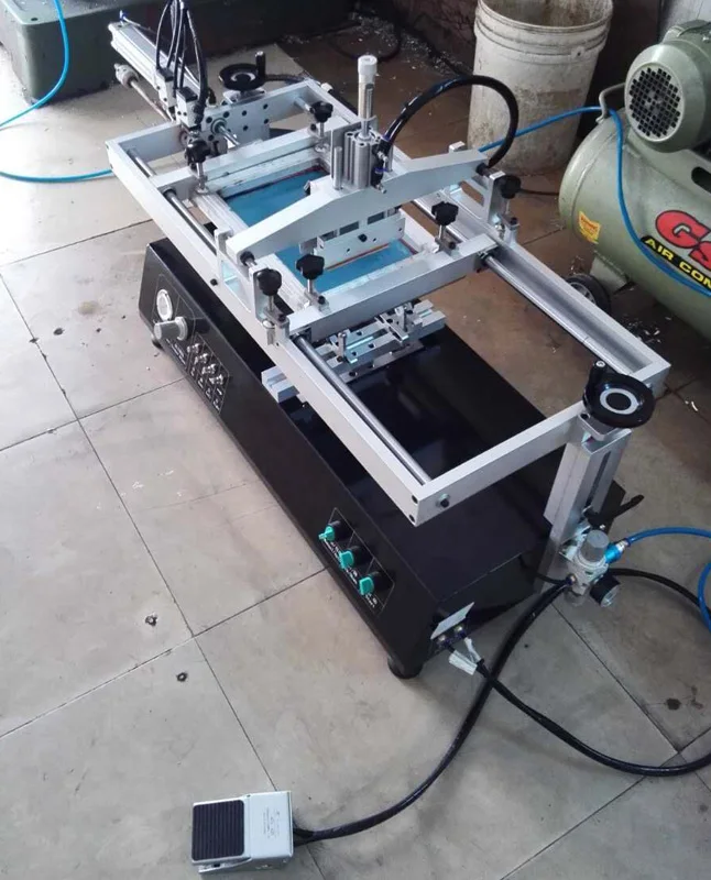 Auto Screen Printing Machine untuk 