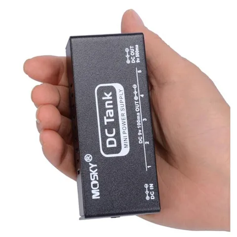 Pedal de Alimentação da Placa de Alimentação Super Mini Efeito Guitarra v 100ma Saídas Isoladas 500ma Eua – eu uk Plug 9