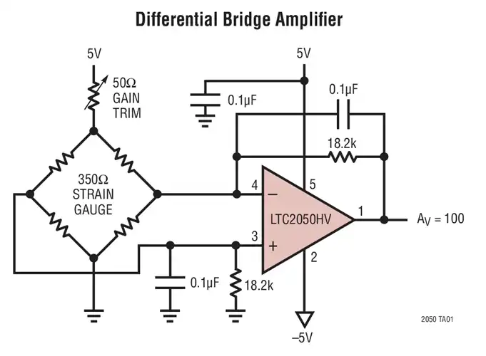 LTC2050HVCS8 ltltc2050 операционный усилитель высокого напряжения с нулевым дрифтом в SOT 23