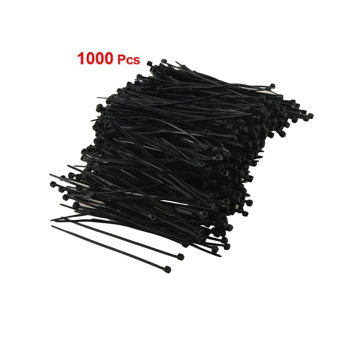 IMC Горячее предложение 1000 шт Черный Пластиковый кабель на молнии стяжка 95 мм x 2 мм