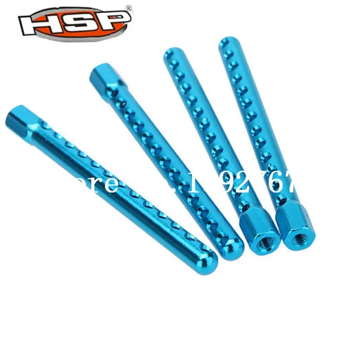 

4pcs/lot RC HSP 122037 02144 Upgrade Aluminum Body Post Mounts For 1/10 Scale Models RC 4WD On Road Car XSTR Power
