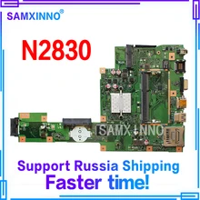X553MA Motherboard N2830U REV2.0 RAM For ASUS A553M D553M F553MA laptop Motherboard X553MA Mainboard X553MA Motherboard 100% ok