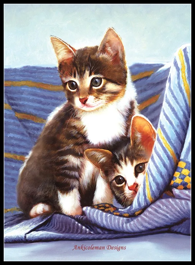 Embroidery Counted Cross Stitch Kits Needlework - Crafts 14 ct DMC Color DIY Arts Handmade Decor What's Going On | Дом и сад