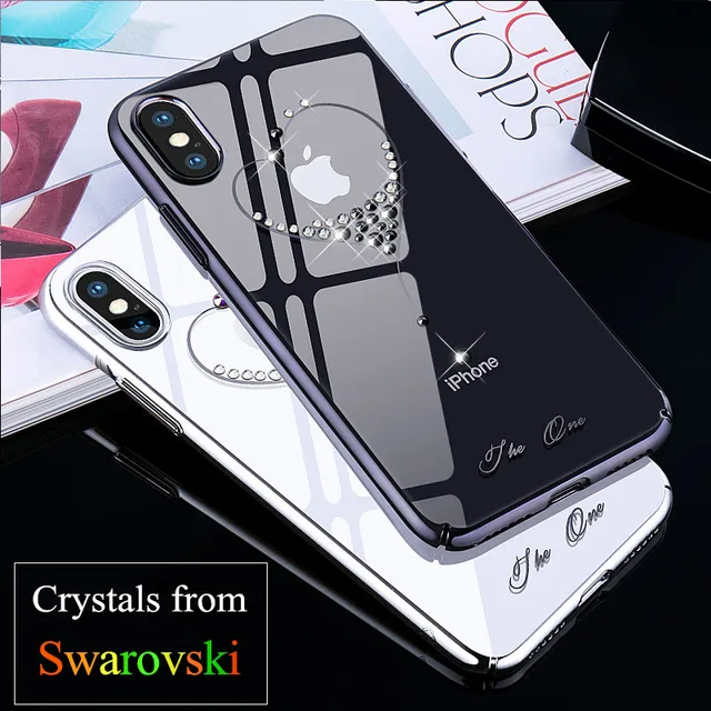KINGXBAR for iPhone X / 10 Case Crystals From Swarovski PC