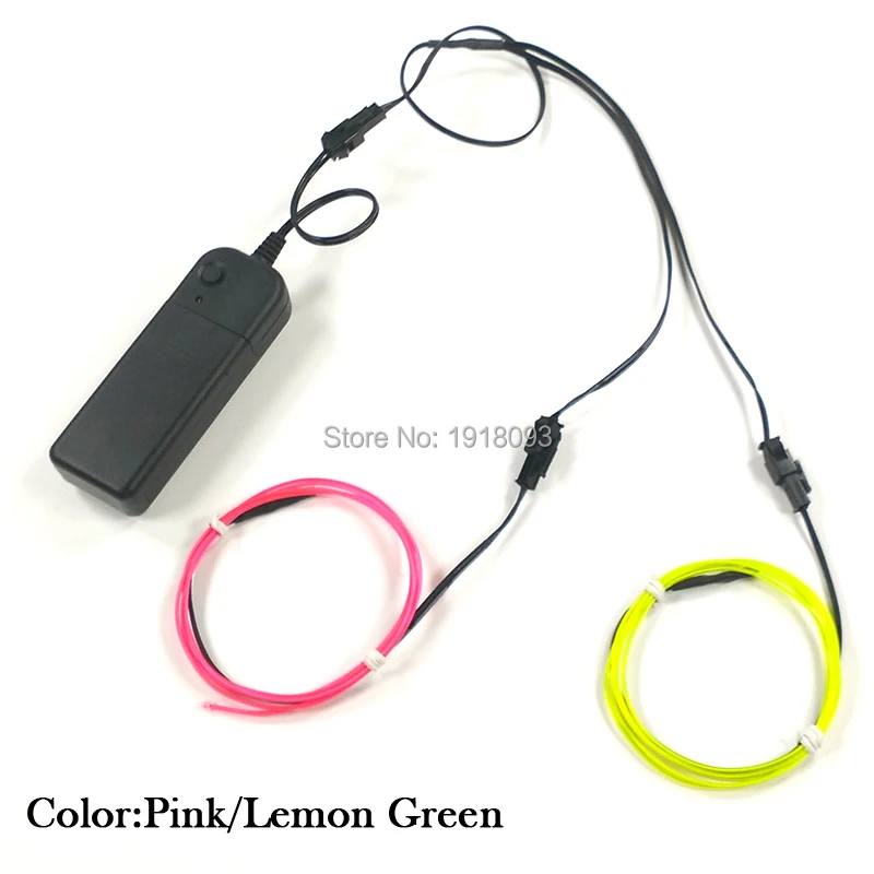 lemon green vs pink