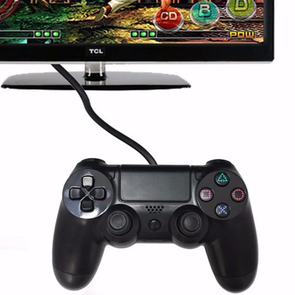 for Sony PS4 controller USB Wired Game controller Playstation 4 Console dualshock Vibration gaming Joystick for