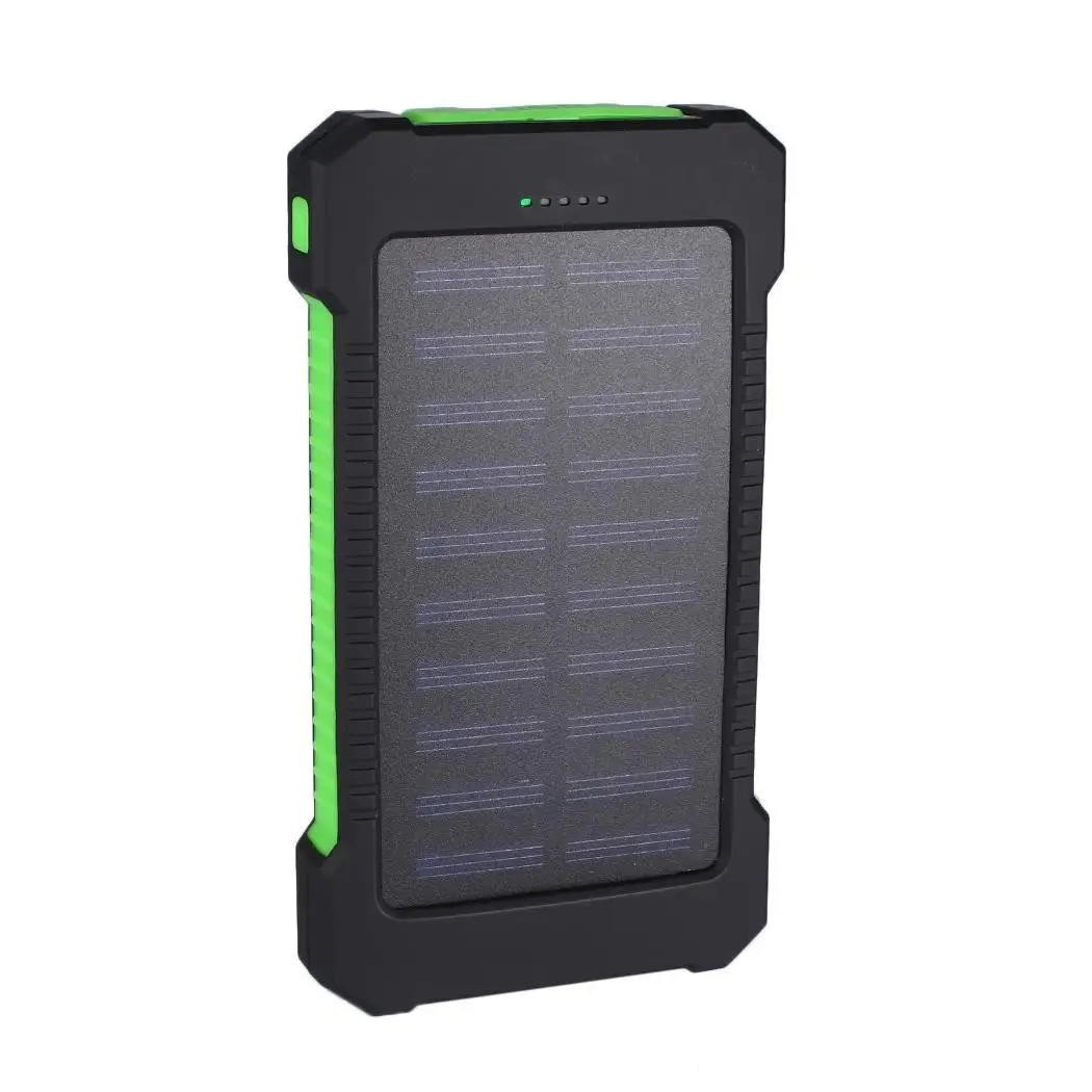 30000mAh наружный портативный двойной USB внешний аккумулятор солнечной энергии