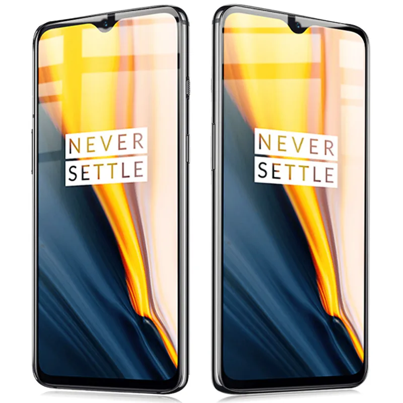 Imak полный экран AB Клей Pro+ версия закаленного стекла для Oneplus 7 6 T Защитная пленка для экрана для One Plus 5 T 6 T 7 - Цвет: Black