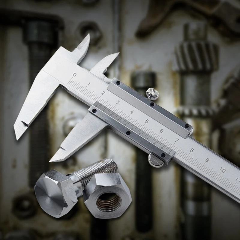 

150mm 200mm 300mm Vernier Calipers Stainless Steel Vernier Caliper Inner and Outer Diameter High Precision Measuring Tools