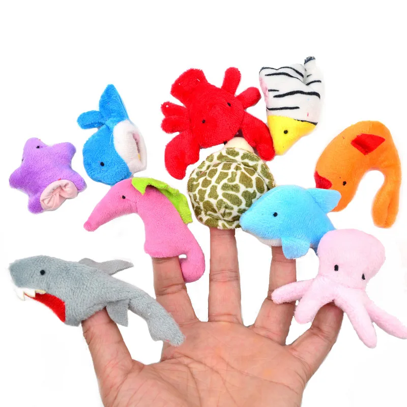 AUSTRALIAN ANIMAL FUNDRAISER GIFT KANGAROO Soft Material FINGER PUPPET