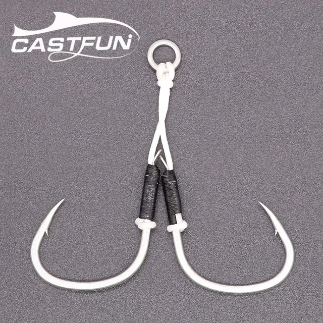Cheap Slow Jig Hook 1/0 2/0 3/0 4/0 5/0 Metal Jig Assist Jig Hook With Antirust Coating Stainless Steel Solid Ring Fishing Hook Cheap Slow Jig Hook 1/0 2/0 3/0 4/0 5/0 Metal Jig Assist Jig Hook With Antirust Coating Stainless Steel Solid Ring Fishing Hook