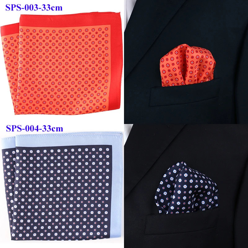 Портной Смит чистый натуральный шелк с принтом дизайнер носовой платок модный стиль платок роскошный мужской формальный галстук