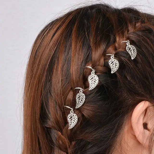 5 pcs Pack Fashion Style Decorative Hair Clips Accessories for Women