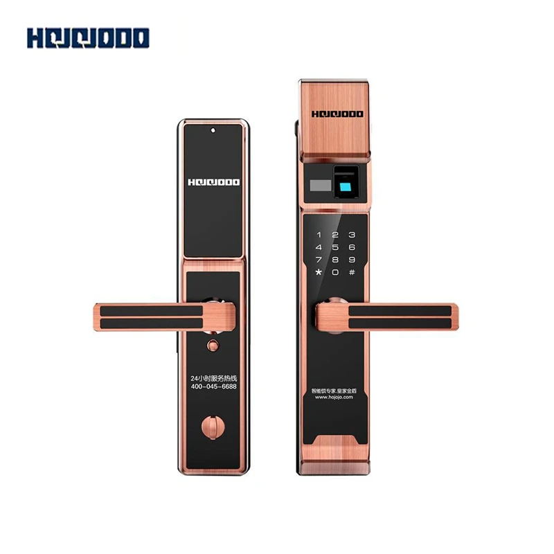Hojojodo X6 цифровой биометрический дверной замок сенсорный экран пароль